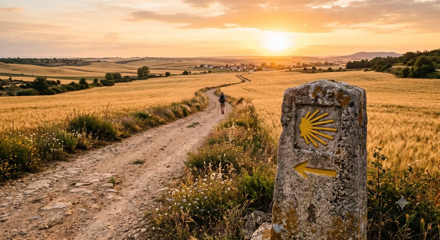 Cippo del Camino de Santiago